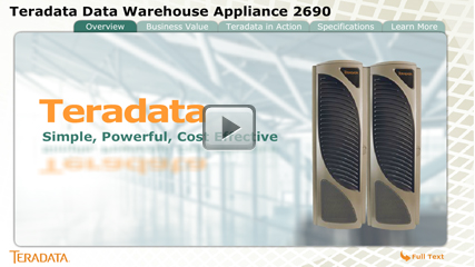 Data Warehouse Appliance 2690 Embed