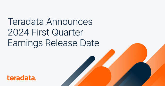 Teradata Announces 2024 First Quarter Earnings Release Date Teradata Announces 2024 First Quarter Earnings Release Date