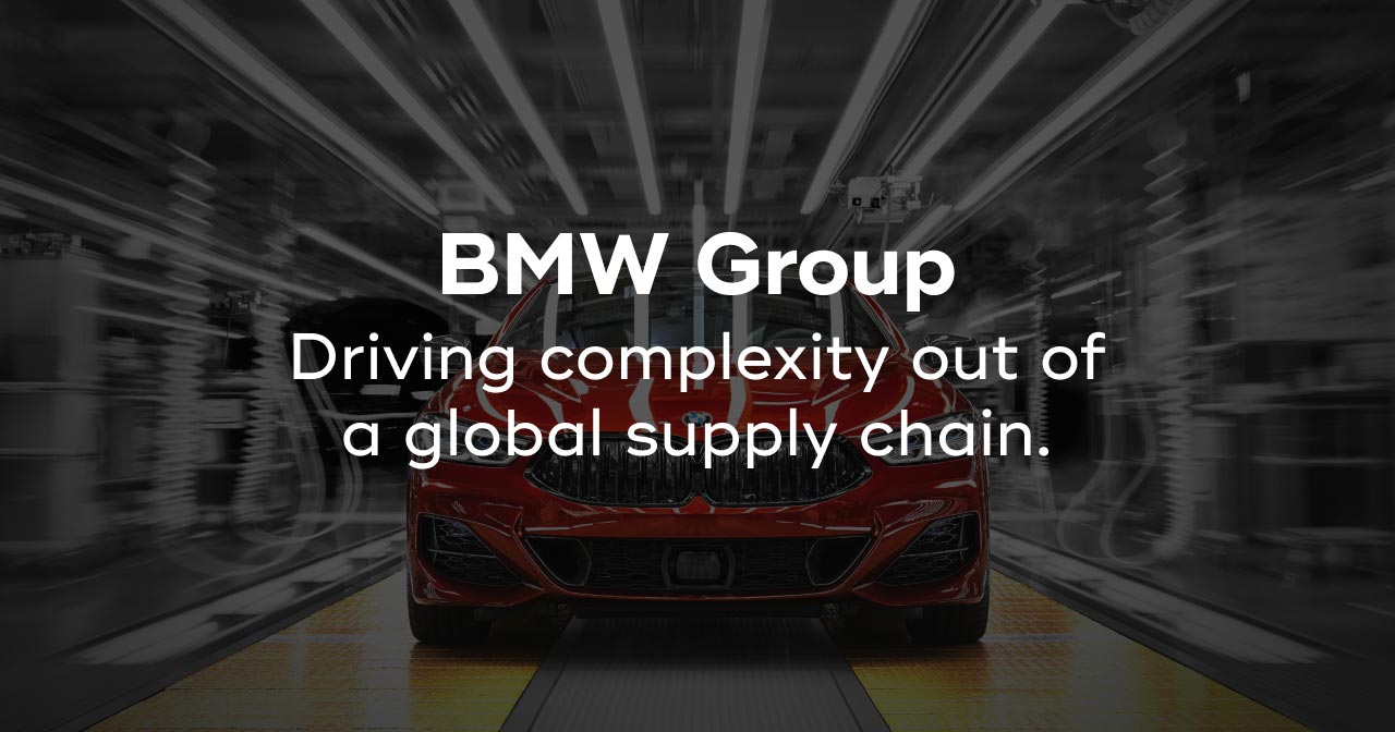 bmw supply chain case study